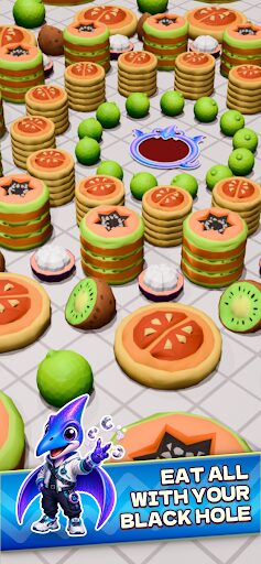 Hole It: Black Hole 3D Dino screenshot 1