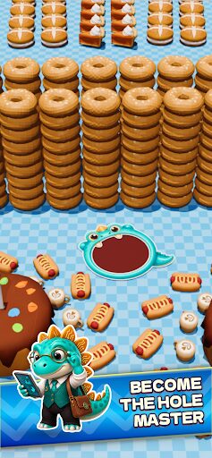 Hole It: Black Hole 3D Dino screenshot 2