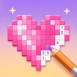 NumiBloom: Color by Number app icon