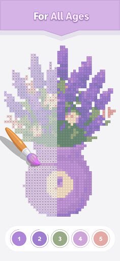 NumiBloom: Color by Number screenshot 3