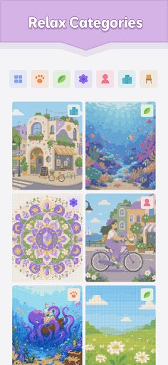 NumiBloom: Color by Number screenshot 4