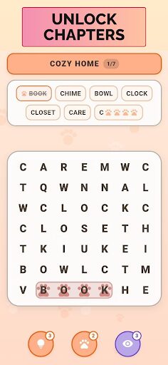 Word Search Cat Game: Meoword screenshot 4